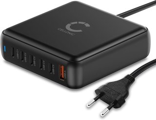 CELLONIC 200W GaN Cargador 6 Puertos USB‑C 100W