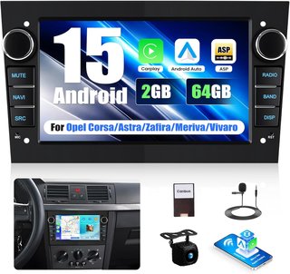 CAMECHO Android15 2+64G AutoRadio 9.7'' Opel Astra