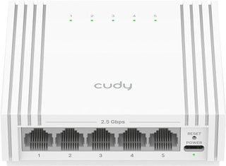 CUDY HS105U Switch 5 Puertos 2.5G USB‑C Blanco
