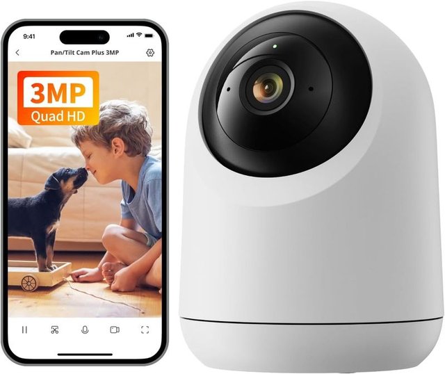 SWITCHBOT telecamera Wi-Fi 2K 360 interna con rilevamento