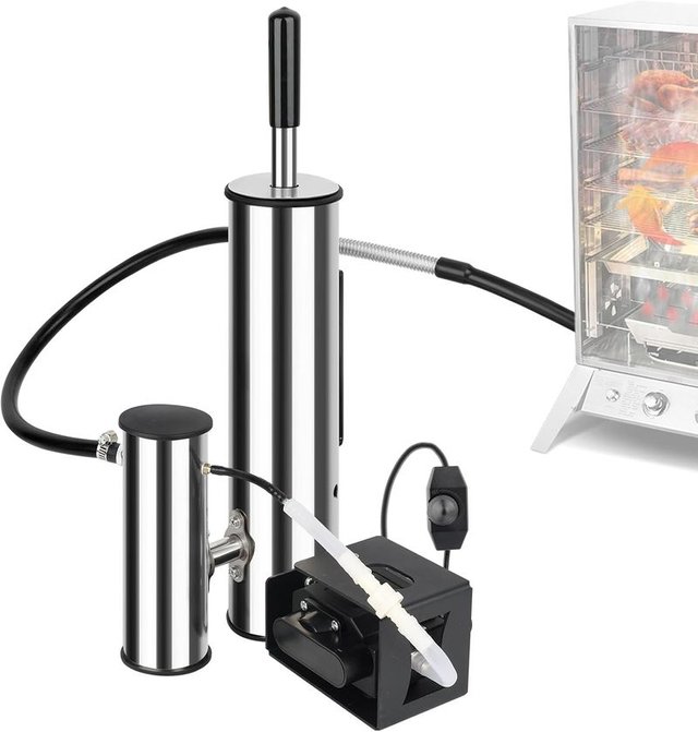 Generatore di Fumo LIROPAU in Acciaio Inox a Doppio Tubo