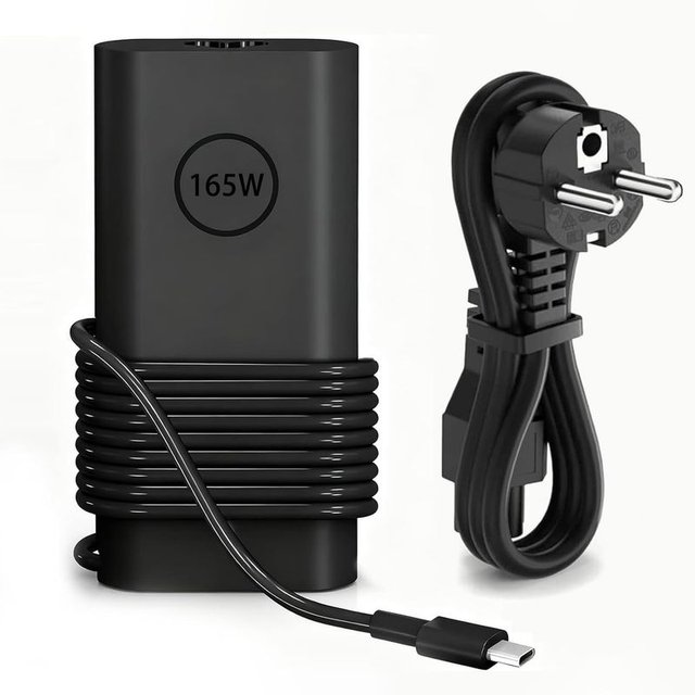 JEESTAM Caricabatterie 165W 28V 5.89A USB-C Dell