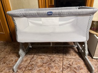 Cuna Colecho Chicco Gris