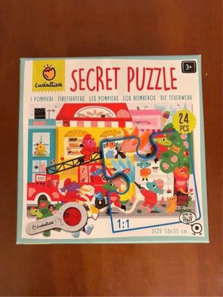 Puzzle Infantil Secret Puzzle Ludattica