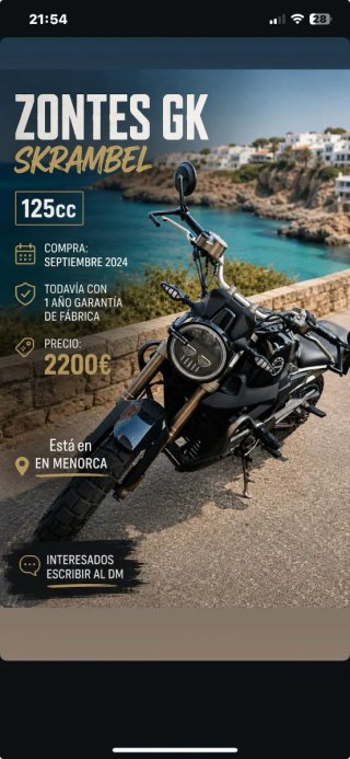 Zontes GK 125 Scrambler