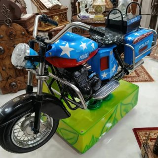 Atracción Infantil Moto Policía Falgás