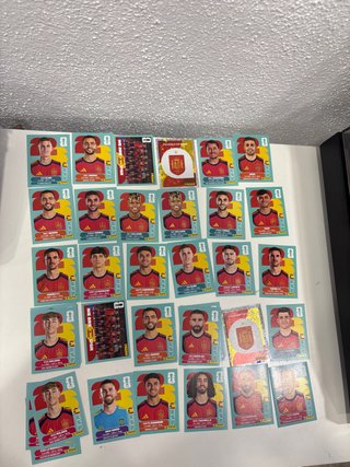 Lote de 28 Cromos Selección Española Mundial 2026