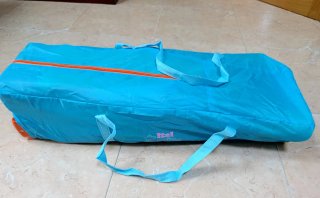 Cuna de viaje plegable