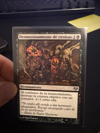 Carta Magic: Desmoronamiento de cenizas