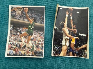 2 cromos NBA de Panrico