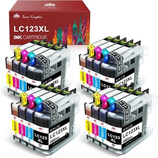 Toner Kingdom LC-123XL 16 Cartuchos de Tinta Compa