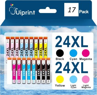 Cartuchos de tinta compatibles con Epson 24XL para