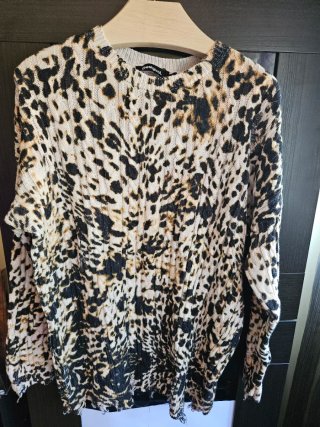 Jersey Desigual Estampado Leopardo