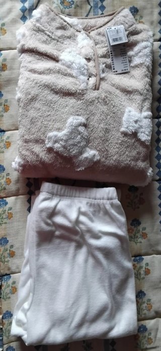 Pijama Polar Mujer Talla M