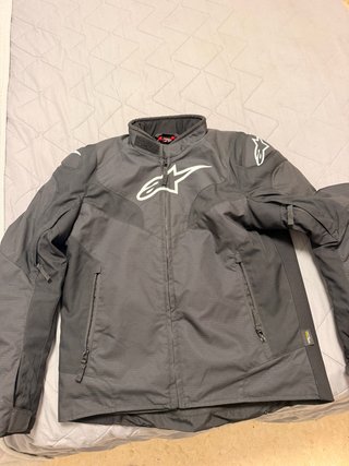 Chaqueta de moto Alpinestars negra