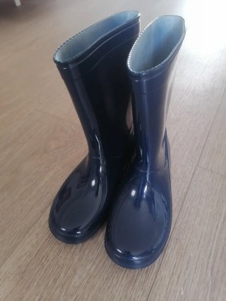 Botas de agua infantiles azules