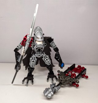 LEGO Bionicle 8764 Vezon Fenrakk Incompleto (LEED)