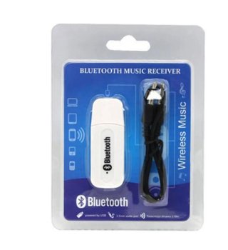 Receptor de música inalámbrico USB Bluetooth blanc