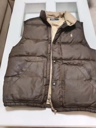 Chaleco Ralph Lauren Marrón Talla m caballero