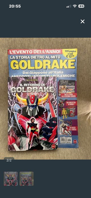 Libro "Il Ritorno di Goldrake" - Massimo Nicora