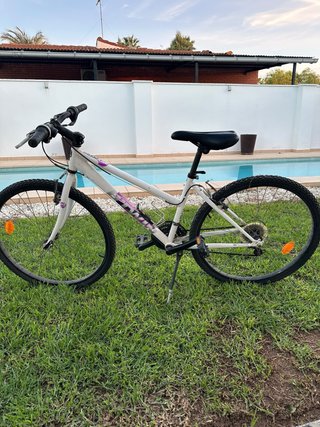 Bicicleta de Paseo Btwin Blanca