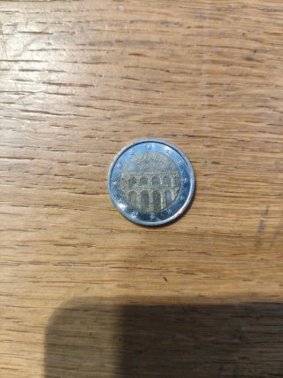 Moneta da 2€ acquedotto di Segovia