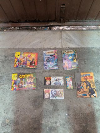 Lotto Fumetti Vintage Anni '90: Cattivik, Mark, Os