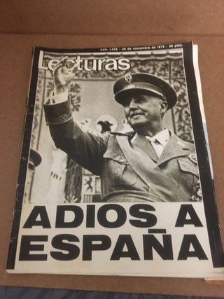 Revistas varias de la Muerte de Franco (1975)