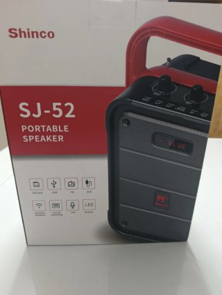 Altavoz Bluetooth Portátil Shinco SJ-52