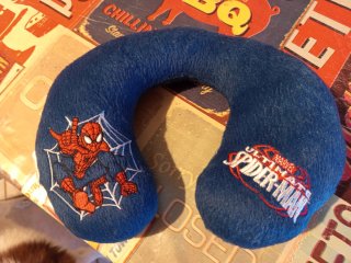Cuscino da viaggio per collo Spiderman