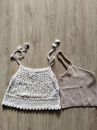Set de 2 Tops de Punto Zara