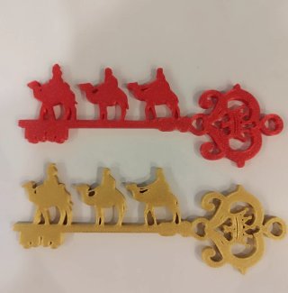 Set de 2 Llaves de los Reyes Magos