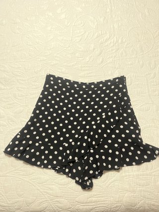 Falda pantalón Zara de lunares