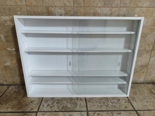 Vitrina Expositor de Pared Blanca