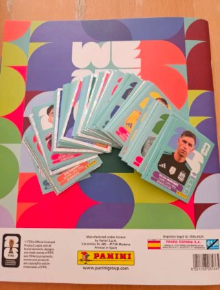 Intercambio cromos Panini mundial 2026