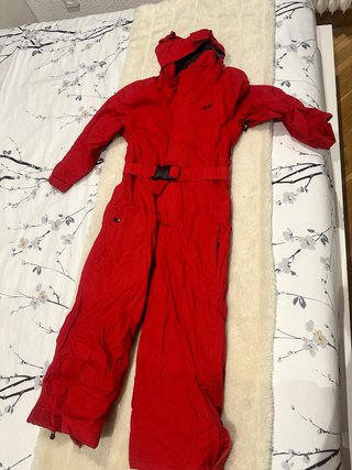 Mono de Esquí Rojo