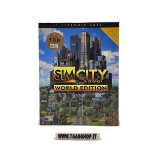 SIM CITY 3000 WORLD EDITION BOX PC GAME ITALIANO