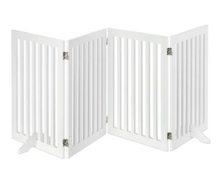 Barrera de Seguridad Plegable Blanca