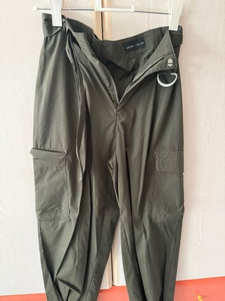 Pantalón Cargo Verde Oliva Letties