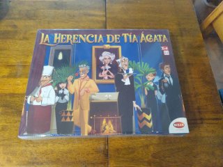Juego de mesa: La Herencia de Tía Ágata