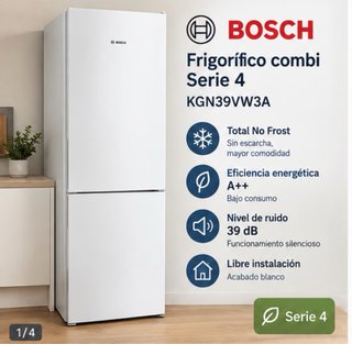 Frigorífico Bosch Serie 4 KGN39VW3A