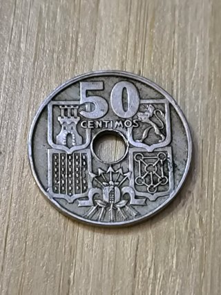 50 Céntimos pesetas 1949 - *56 - AU