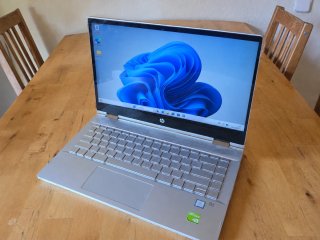 HP Táctil Core i7 9ª GEN NVIDIA SSD 16GB RAM W11