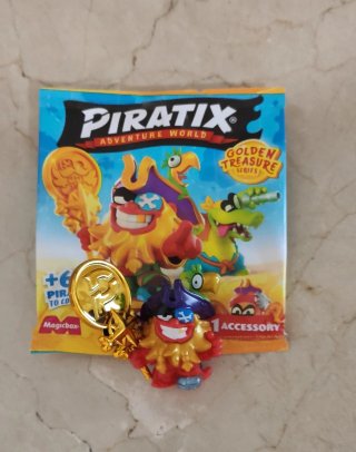 Figura Piratix Adventure World Golden beard Trea