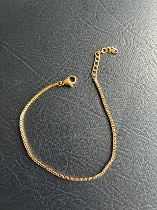 200 Pulseras Acero Inoxidable Chapado Oro 18k