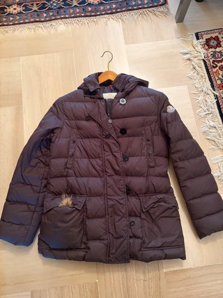 Piumino Moncler Marrone