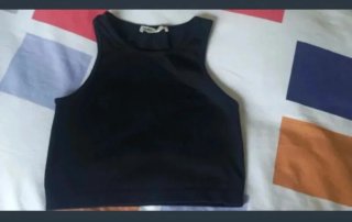 Camiseta Pull&Bear Negra