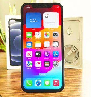 IPHONE 12 128 GB 100% BATERÍA ORIGINAL - IMPOLUTO