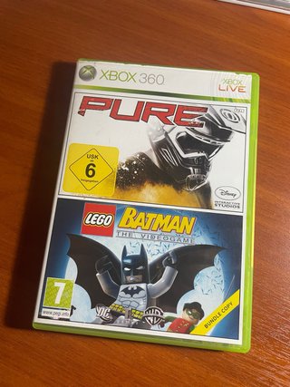 Juego Xbox 360: Pure y LEGO Batman