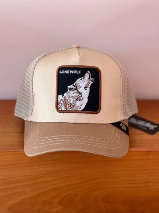 Gorra con Parche de Lobo LONE WOLF